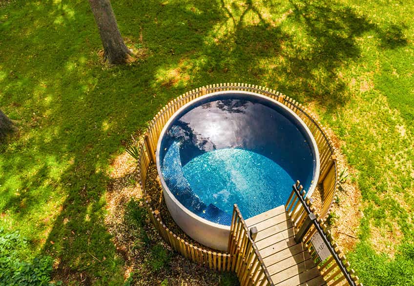 concrete water tanks plunge pools