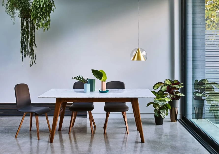 marble dining table in gold coast